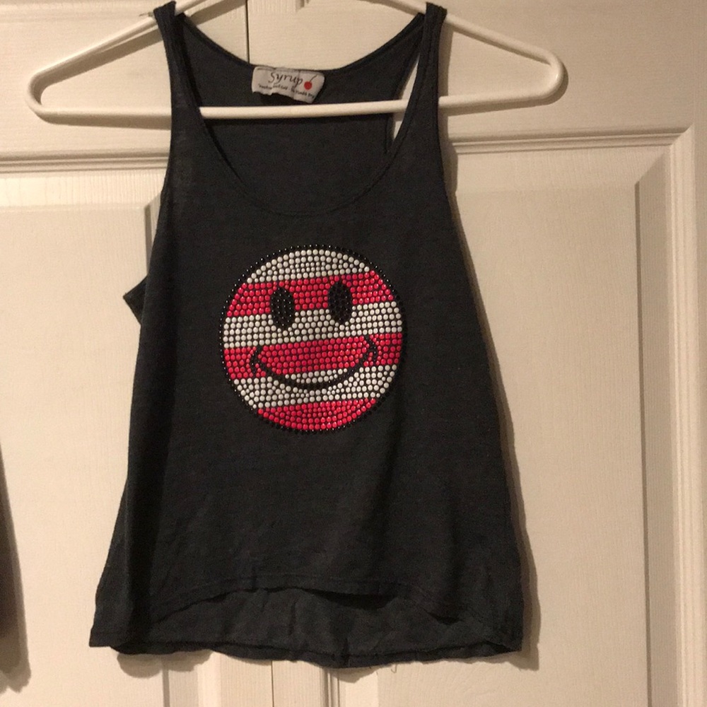 Smiley Face Tank Top
